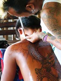 Dragon tattoo