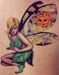 Free Girls Tattoo Designs With Lower Back Fairy Tattoo ArtsGallery Pictures