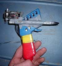 Homemade tattoo gun
