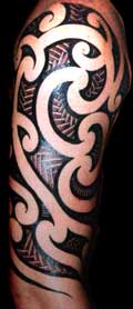 Maori Tribal Tattoo