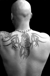A tribal tattoo